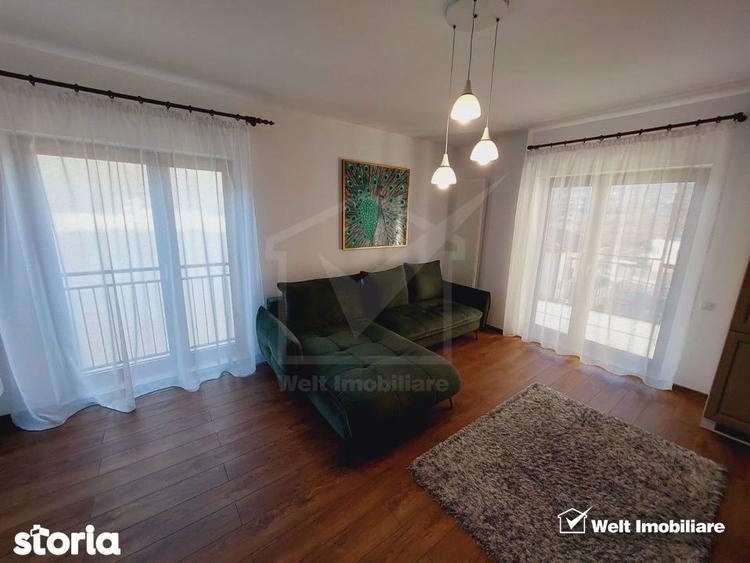 Apartament cu 2 camere decomandat, mobilat în Borhanci