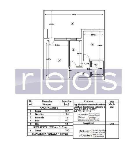 Vanzare 2 Camere | Terasa 33 Mp | Parcare Inclusa | Pipera Rond Omv - 17