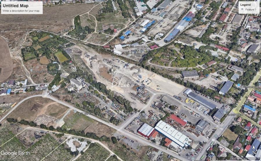 Teren Construcții intravilan de 2000 mp, în Zona Industrială