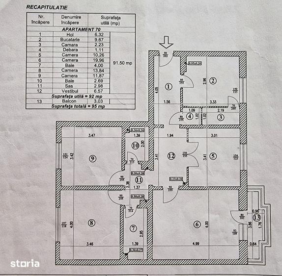 Apartament cu 4 camere în Nerva Traian — fotografia 1