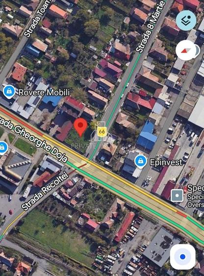 Teren Construcții intravilan de 720 mp, în Gheorghe Doja