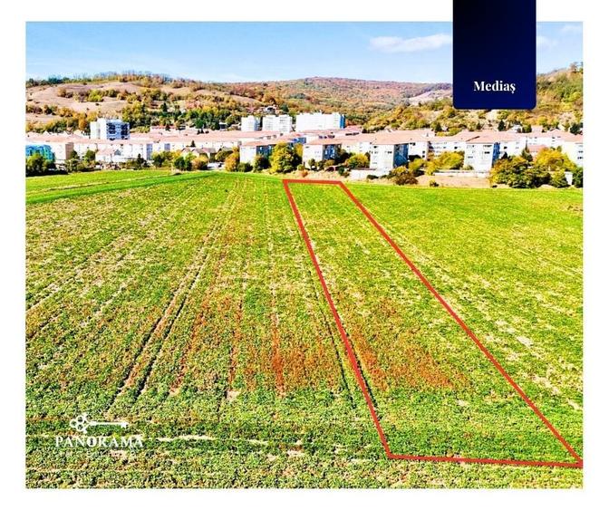Teren agricol intravilan de 4100 mp, în Vest