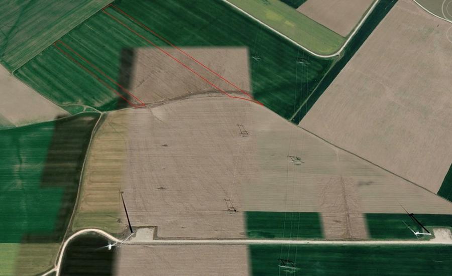Vand 5.5 Ha teren extravilan pentru proiecte fotovoltaice /cadastru/ nearendat - 1