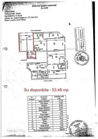 Spațiu comercial, de 53.48 mp, în Siderurgiștilor