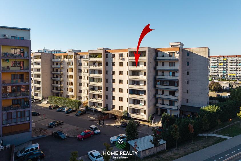 Apartament cu 2 camere semidecomandat în Torontalului