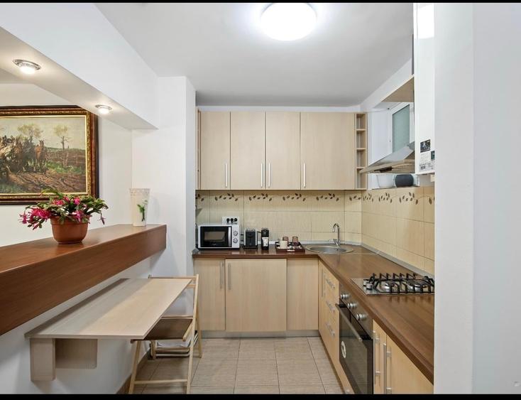 Apartament cu 2 camere semidecomandat, mobilat în P-ța Universității