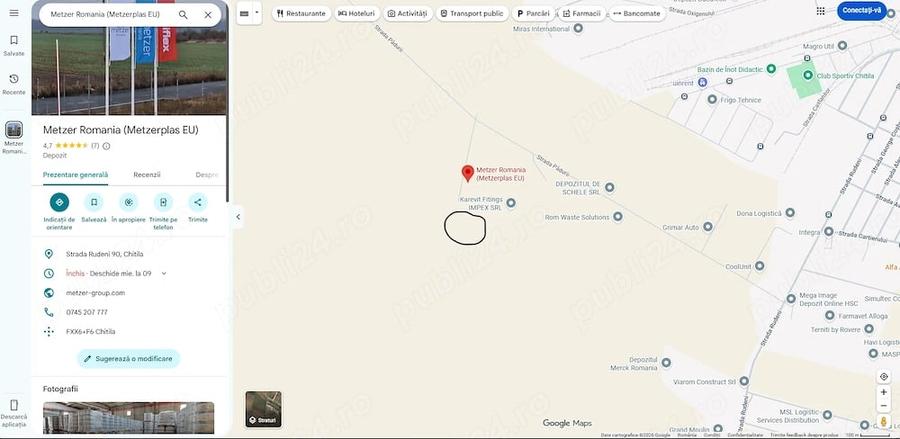 Teren de 20000 mp, în Chitila