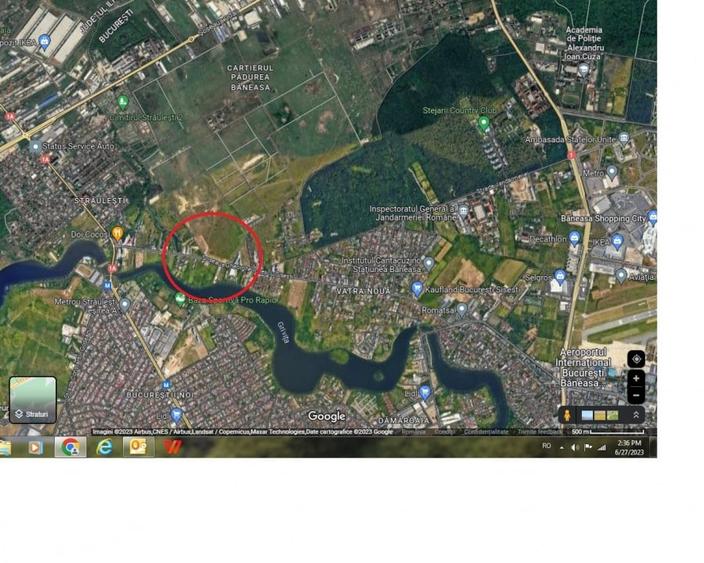 Teren Construcții intravilan de 1200 mp, în Băneasa