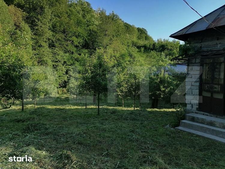 Casă cu 2 camere cu Teren 1000 Mp în Voinești
