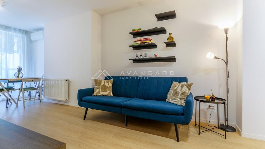 Apartament cu 2 camere semidecomandat, mobilat în Grigorescu