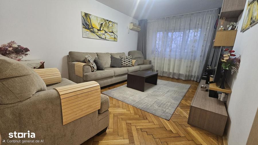 Apartament cu 4 camere decomandat, mobilat în Tomis III