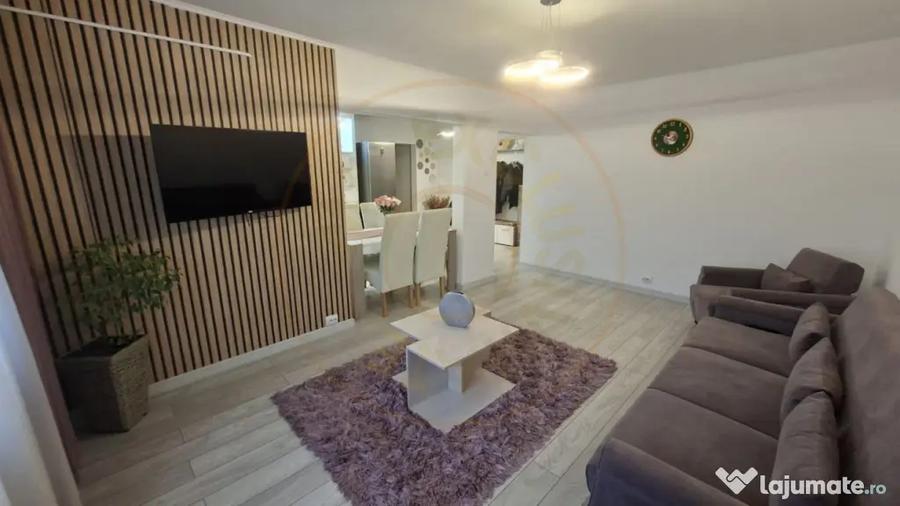 Apartament cu 3 camere decomandat, mobilat în Eremia