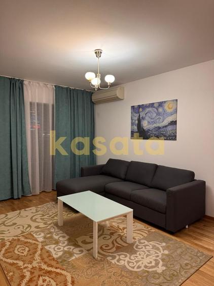 Apartament cu 2 camere semidecomandat, mobilat în Barbu Văcărescu