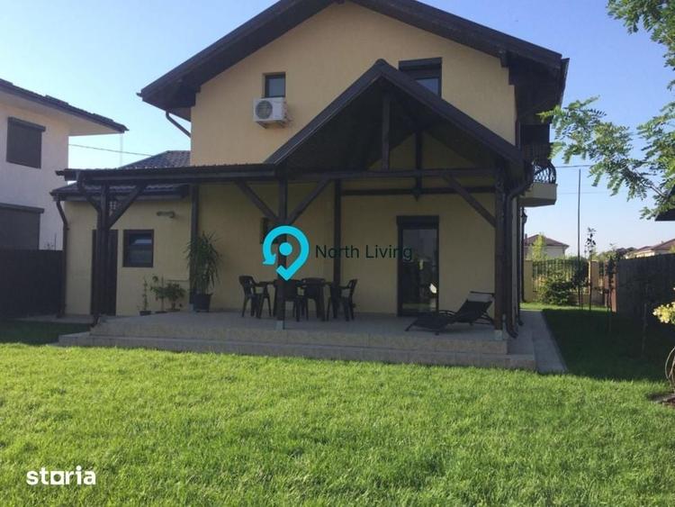 Casă cu 4 camere cu Teren 505 Mp în Corbeanca