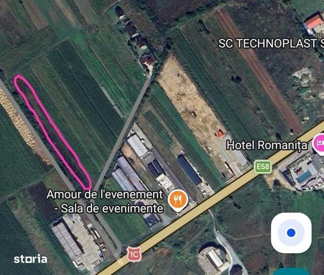 Teren de 4525 mp, în Recea