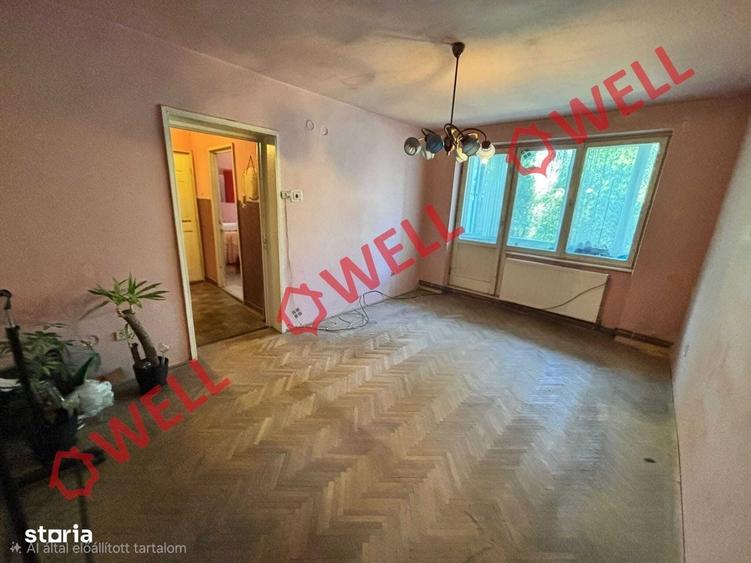 Apartament cu 3 camere semidecomandat în Nord