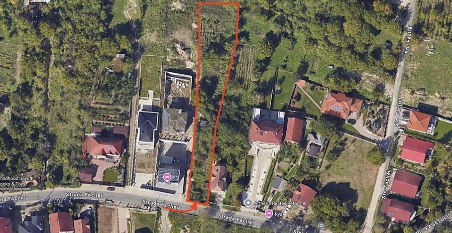 Teren intravilan de 3600 mp, în Podgoria