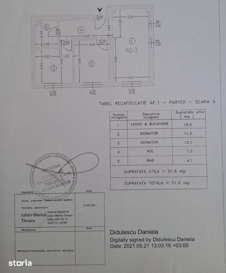 Apartament 3 camere Militari Residence - 13