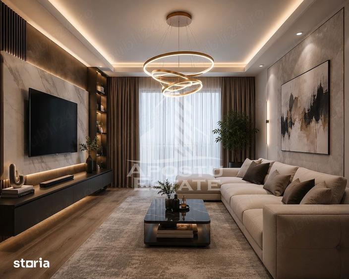 Apartament cu 2 camere, mobilat în Badea Cârțan