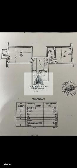 Apartament 2 camere/ 1 Decembrie 1918/Liviu Rebreanu - 2