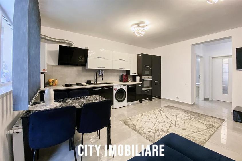 Apartament cu 2 camere semidecomandat, mobilat în Florești