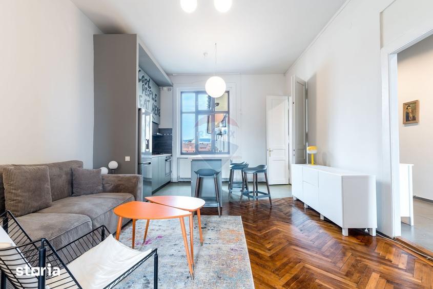 Apartament cu 3 camere decomandat, mobilat în Ultracentral