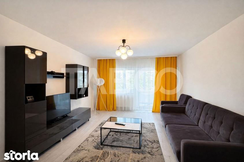 Apartament cu 3 camere decomandat, mobilat în Mihai Viteazul