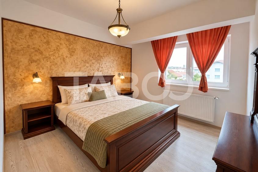 Apartament cu 2 camere decomandat, mobilat în Piața Cluj