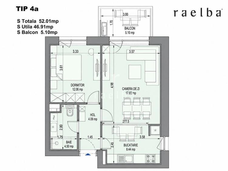 | 2 camere | Nusco City | Design Interior INCLUS | - 1