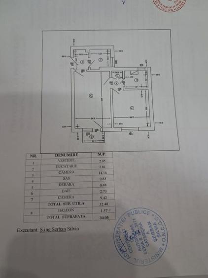 Apartament cu 2 camere semidecomandat în Vitan