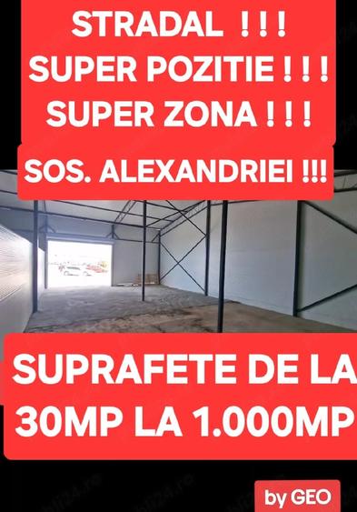 Spațiu comercial, de 70 mp, în Alexandriei