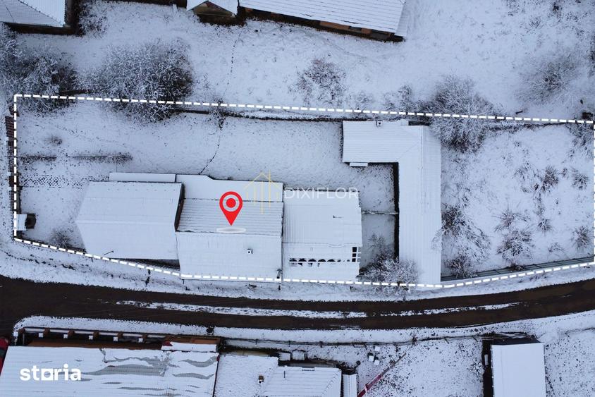 Casă cu 2 camere cu Teren 810 Mp în Praid