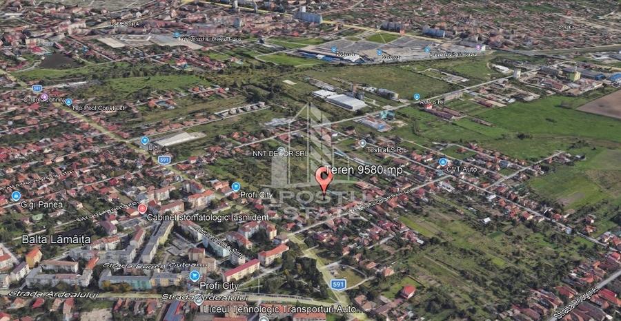 Teren Construcții intravilan de 9580 mp, în Freidorf