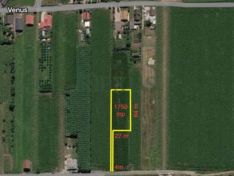 Teren Construcții intravilan de 1750 mp, în Nicolae Bălcescu