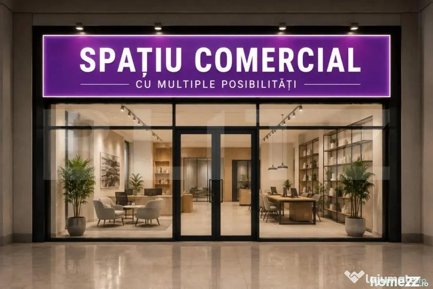 Spațiu comercial, de 107 mp, în Central