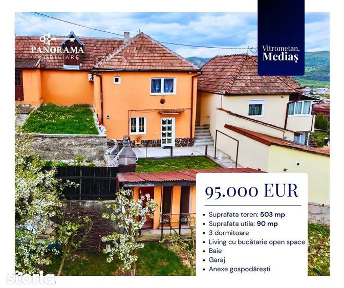 Casa de vanzare in Media?, Vitrometan, cu 3 dormitoare ?i teren 503 mp - 19
