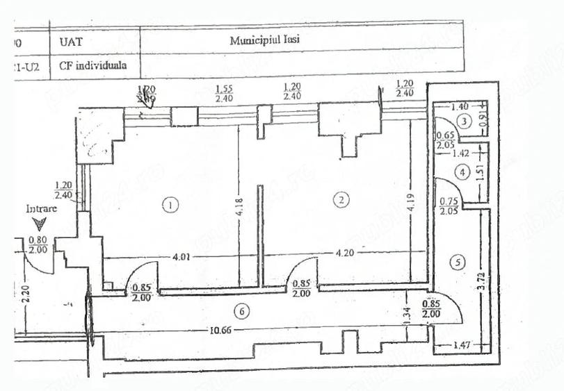 Spațiu comercial, de 143 mp, în Nicolina