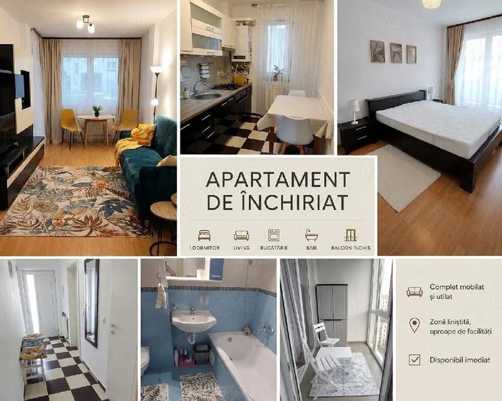 Apartament cu 2 camere decomandat în Avantgarden