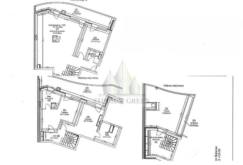 Penthouse| Etajele 14 și 15| Ansamblul Wings |Direct de la Dezvoltator - 17
