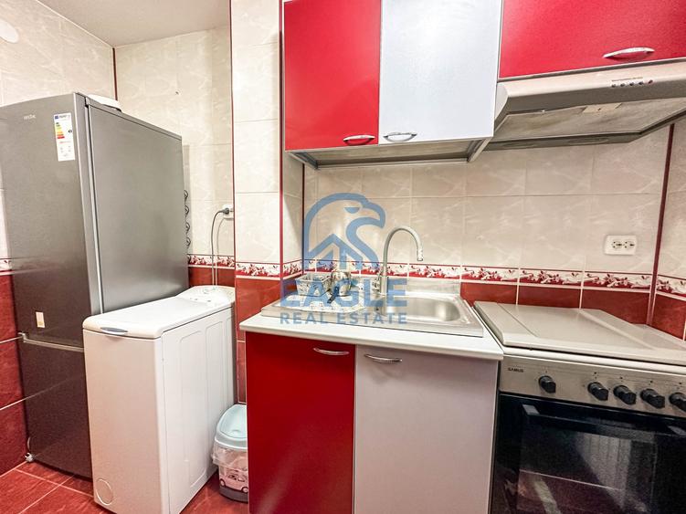Apartament cu 2 camere nedecomandat, mobilat în Tomis Nord