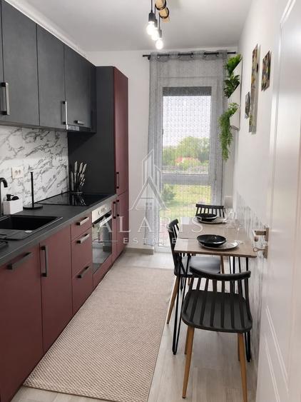Apartament cu 2 camere decomandat, mobilat în Aradului