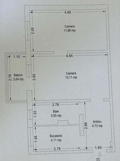 Dacia | 2 Camere | Mobilat si Utilat - 8