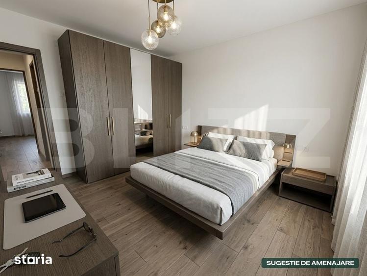 Apartament cu 3 camere decomandat în Micro 11
