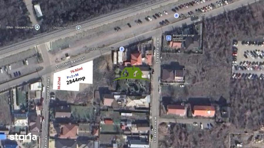 Teren de 2844 mp, în Corbeanca