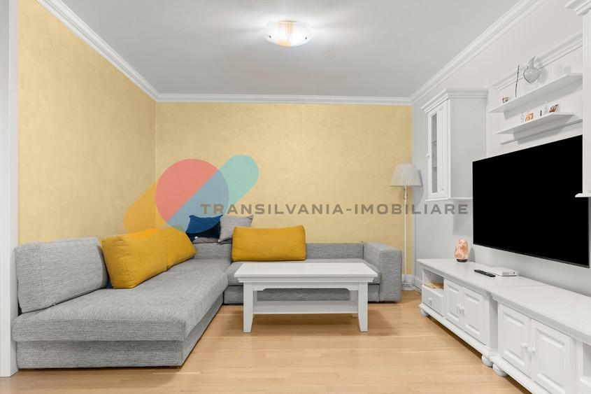 Apartament cu 2 camere decomandat, mobilat în Semicentral