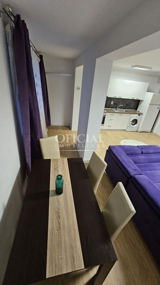 Apartament cu 2 camere semidecomandat, mobilat în Florești