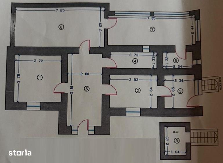 Casa parter complet renovata 2026, garaj ?i curte amenajata Medeea - 1