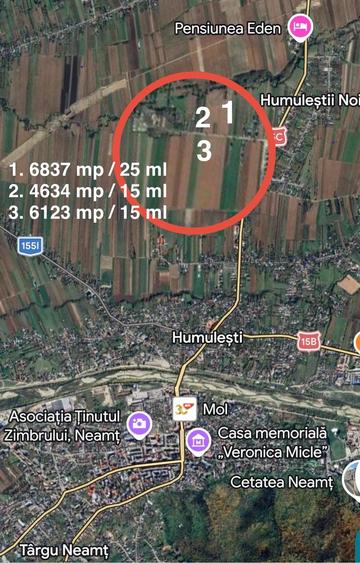 Teren de 17592 mp, în Central