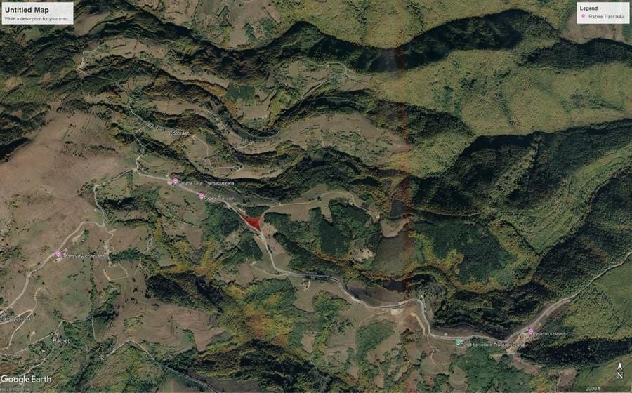 Teren de 8100 mp, în Râmeț