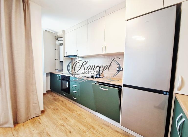 Apartament cu 2 camere semidecomandat, mobilat în Florești